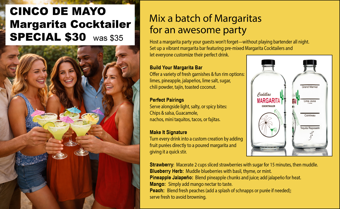 Cadillac Margarita Cocktailer